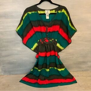 Ice Multicolor Cover Up‎ Sundress Size 10 
Good Condition